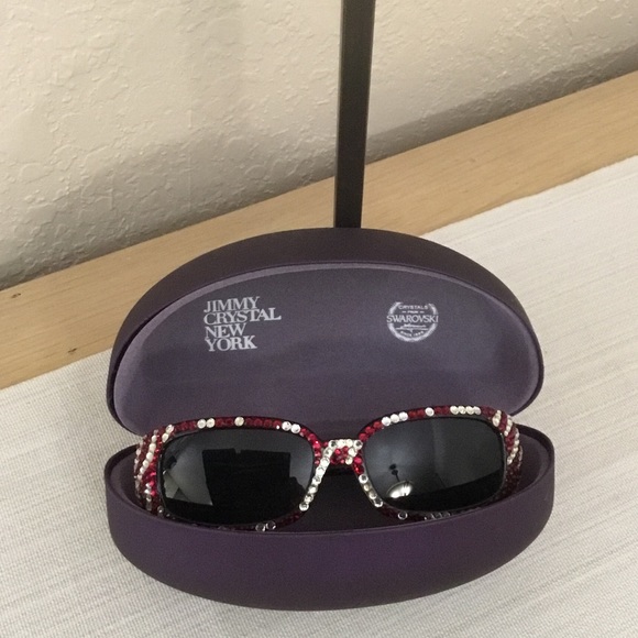Jimmy crystal New York sunglasses